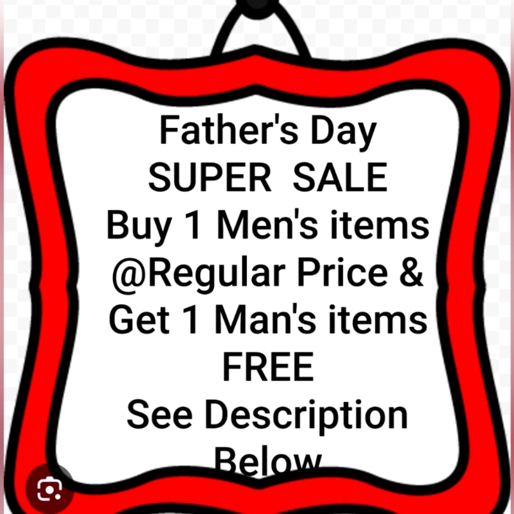Father's Day SALE- Read Description